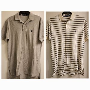 Polo Ralph Lauren Polo Shirts Men's Bundle Traditional Classic 2-Button Polos